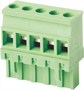 Skru Padang 5.08mm Penyambung Perempuan Blok Terminal Menegak